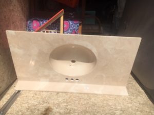 Granite sink & countertop