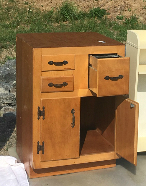 Vintage Hoosier style cabinet